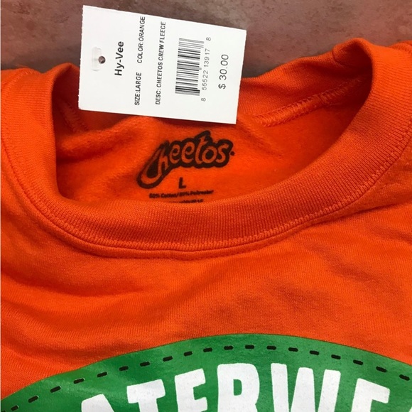 🆕 Cheetos #SweaterWeather Unisex Crew Fleece Sweatshirt - Picture 5 of 6